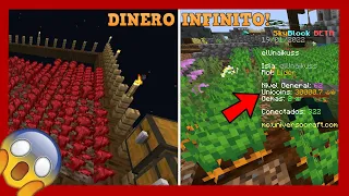 👉😲5 FORMAS PARA GANAR DINERO EN EL NUEVO SKYBLOCK DE UNIVERSOCRAFT!! Minecraft I Unaikus.