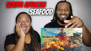 🇿🇦 American Couple Reacts "South African Seafood!! Colored People Make Magic in Cape Town!!"