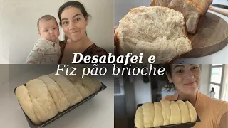 VLOG - VAMOS TOMAR UMA ATITUDE e fiz um pão brioche incrível