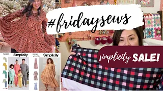 #FRIDAYSEWS ~SEWING VLOG, SEWING COMMUNITY AND SEWING FRIENDS