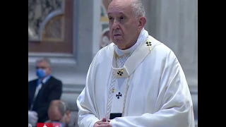 Pope Francis Celebrates Corpus Christi Mass  | Vatican City | June 15, 2020