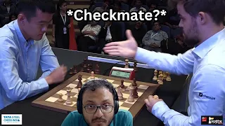 That firm handshake at the end | Ding Liren vs Carlsen | Commentary by Sagar Shah