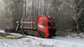 HOLZTRANSPORT WINTERZEIT