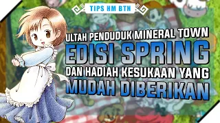 [SPRING] Ulang Tahun Penduduk Harvest Moon Back To Nature Dan Hadiah Kesukaannya #shorts