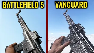 COD Vanguard vs Battlefield 5 - Weapons Comparison
