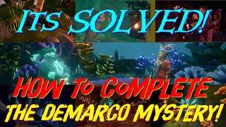 IT'S SOLVED! How To Complete The DeMarco Mystery