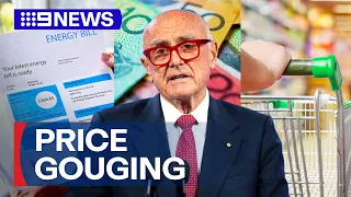 Report finds Australians are being ripped off from price gouging | 9 News Australia