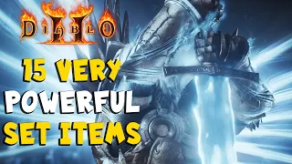 15 Very Powerful Set Items in Diablo 2 Resurrected / D2R