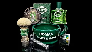 Бритьё! OUMO BRUSH, APOLLO SLANT, 515 New look, BRUT, Derby Extra