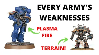 The Greatest Weaknesses of Every 40K Army - The Weakest Abilities of Each Faction