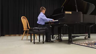 Chopin Waltz in A minor performed by 7 yrs old Nikolai Nyagolov