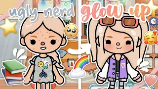 🍎⭐ 𝘂𝗴𝗹𝘆 𝗻𝗲𝗿𝗱 𝘁𝗼 𝗴𝗹𝗼𝘄 𝘂𝗽 ⭐🌈 *they shocked* | toca life world story 🐣✨