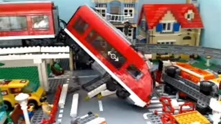 Lego City Train Crash | Stop-Motion Animation