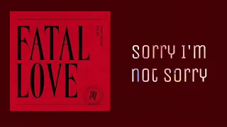 몬스타엑스 MONSTA X - Sorry I’m not Sorry One Hour Loop