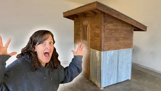 Building My Mom A Sauna