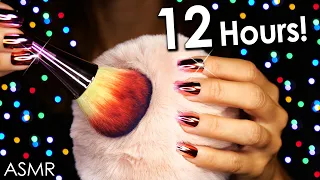 12 Hours ASMR DEEP Head MASSAGE & BRUSHING😴 4k (No Talking)