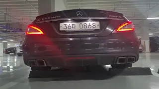 심장이 바운스!바운스! CLS63 AMG 5.5리터 V8 바이터보 배기음