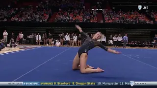 Pauline Tratz 2019 Floor vs Oregon State 9.750