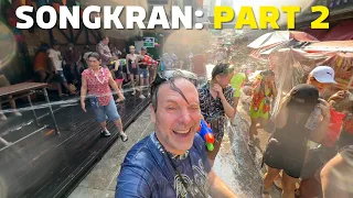 Water Fight in Bangkok's Red Light District - Songkran 2024