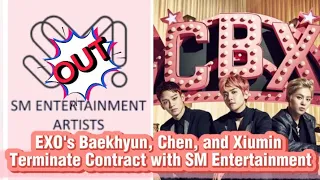 EXO-CBX Baekhyun, Chen, and Xiumin filed a Lawsuit To Terminate Their Contract With SM Entertainment