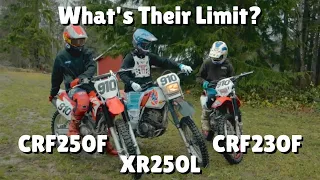 CRF250F, XR250L and CRF230F Mashup