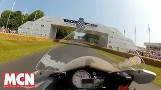 Michael Neeves at the Goodwood Festival of Speed | Video Diary | Motorcyclenews.com
