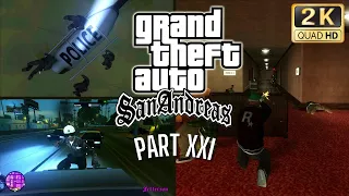 GTA San Andreas | Part 21 | Reuniting the Families Mission | D.E.P Mod | [1440p]