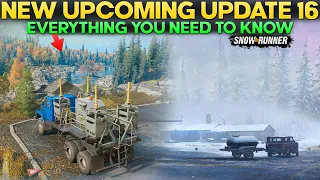 New Huge Upcoming Update 16.0  in SnowRunner Everything You Need to Know