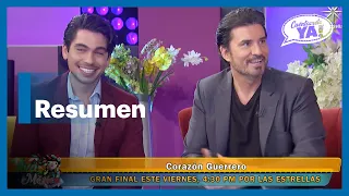 Josh Gutiérrez y Diego Olivera rumbo al gran final de 'Corazón guerrero' | Cuéntamelo Ya!