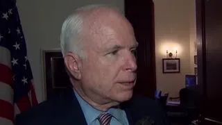 McCain: "good thing" Pres. Obama in Afghanistan