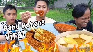 MUKBANG HAHU HOHENG ALA CINA SAMPE SAKIT PERUT | Trio Rakus