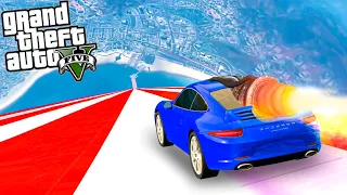 HO COMPLETATO LA MEGA RAMPA IMPOSSIBILE AL 99% SU GTA 5! *PS5*