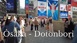 【Osaka Walk🐈】Osaka, Dotonbori [4K]