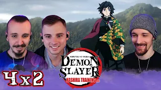 Demon Slayer 4x2 Reaction "Water Hashira Giyu Tomioka's Pain"