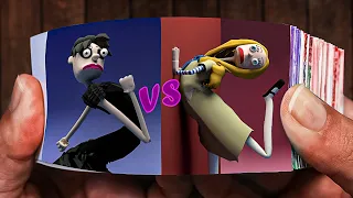 M3gan VS Wednesday: The Dance Off Animation Flipbook