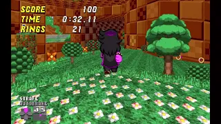 [SRB2 v2.2.11] Greenflower Zone 2 speedrun as Deltachars Susie (0:33.51)