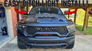 The Ultimate Guide to Ditch Lights on RAM TRX | LASFIT and SDHQ Combo