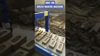 CLAY BRICK MAKING MACHINE INDIA #brick #BMS180