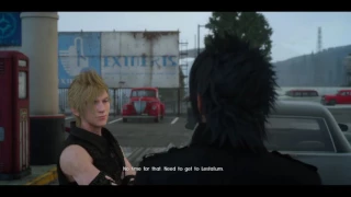 Prompto sure does like his Chocobos!