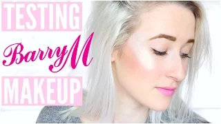 Testing Barry M Makeup | Sophie Louise