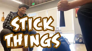 🪓Stick Things w/ Brandon & Leo | Tahitian Drumming MUA/MURI Drills!