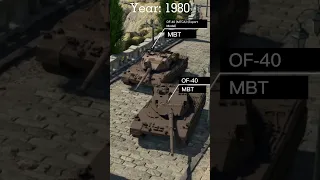 Italian Tank Evolution Part 2 #warthunder #shortvideo