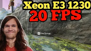 The Xeon E3 1230 in 15 Games.. Worse Than Expected.