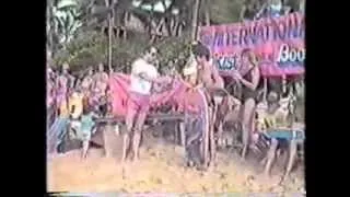 1982 1st International Morey Boogie Board Contest, Mike Stewart was 17 years old.