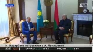 Президент Казахстана провел встречу с Президентом Беларуси