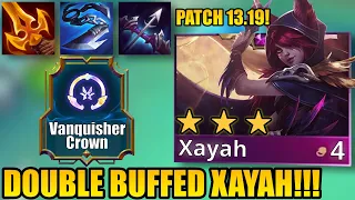 *NEW* BUFFED XAYAH 3-STAR with 6 VANQUISHER IS OP!!! | Teamfight Tactics Set 9.5 Ranked