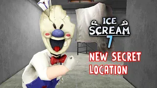 New Secret Location In Ice Scream 7 | Ice Scream 7 Fangame