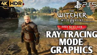 The Witcher 3 Next Gen Update PS5 Ray Tracing Water Graphics 4K HDR | Witcher 3 Next Gen Graphics 4K