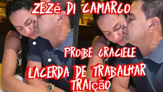 Zezé Di Camargo proíbe Graciele Lacerda de trabalhar traições e muitas mentiras escancarados