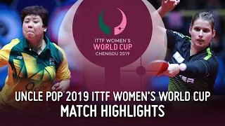 Lay Jian Fang vs Petrissa Solja | 2019 ITTF Women's World Cup Highlights (Group)